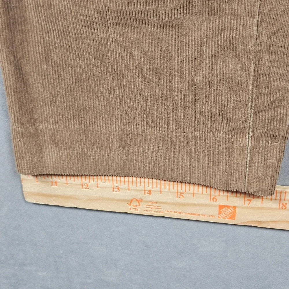 Lauren Ralph Lauren Corduroy Pants Mens 33x30 Brown Straight Leg Cotton Trousers